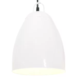 VidaXL Hängelampe Industriestil 32 Cm Weiß E27 15