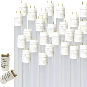 Null 25x T8 LED Glas Röhre Tube Leuchtstoffröhre Inkl. LED Starter 120cm Neutralweiß 13