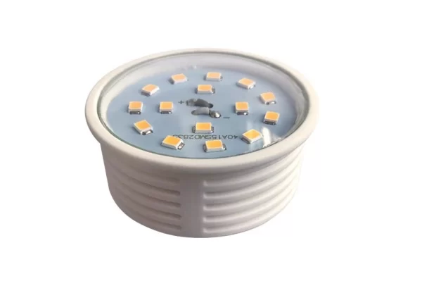 Led-line 5x 5W Slim LED Einbauleuchte Warmweiß 400lm 20mm Höhe 230V Ø50mm Einbaustrahler 1