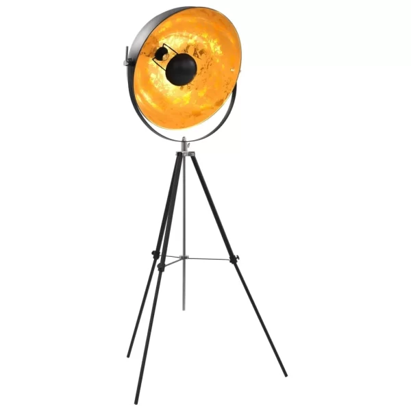 VidaXL Pendelleuchte Schwarz Und Golden Ø70 Cm E27 5