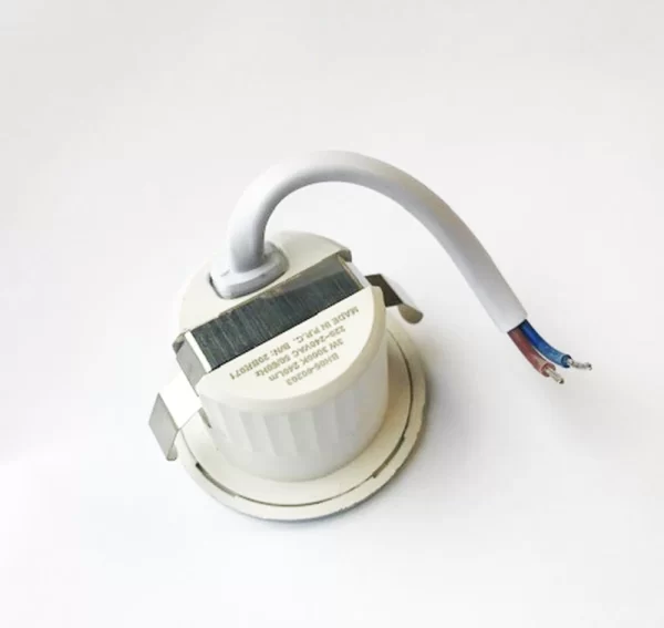 Null 3w Mini LED Einbauleuchte Einbaustrahler Einbauspot Spot Weiß 240 Lumen Schutzart IP54 Neutralweiß 8
