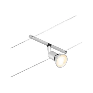 Paulmann CorDuo Seilsystem Sheela Einzelspot GU5,3 Max. 10W Schwarz Matt#Chrom 94451 17