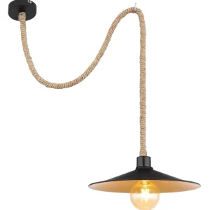 Globo Lighting Globo MARCO Hängeleuchte Metall Schwarz, 1x E27 13