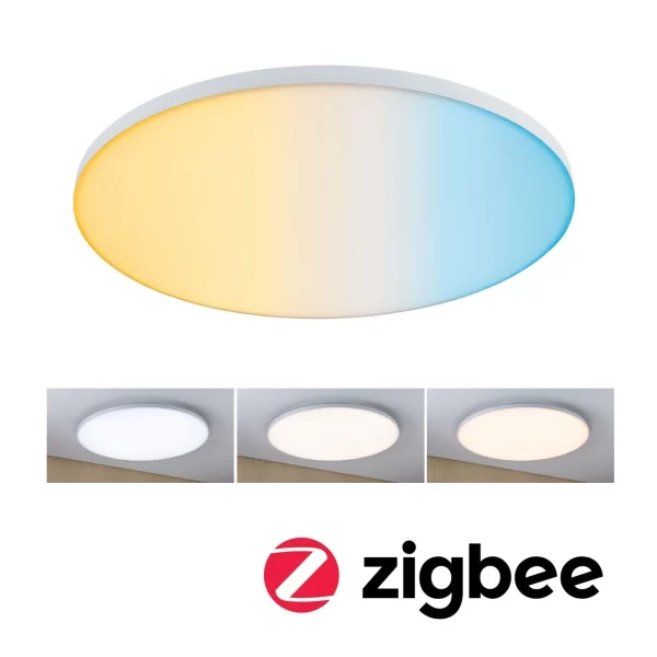 Paulmann LED Panel Velora Rund 600mm White Switch Weiß 79894 5