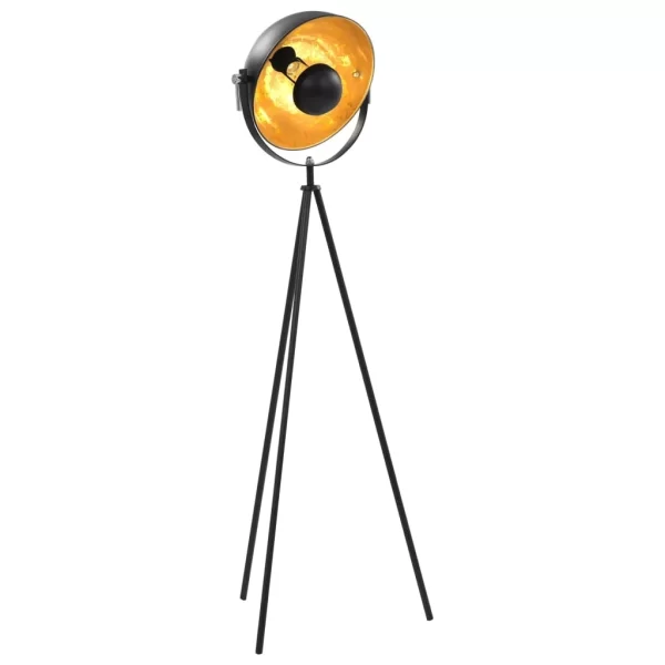 VidaXL Deckenleuchten 2 Stk. Schwarz Und Gold Halbkugelförmig 40cm E27 8