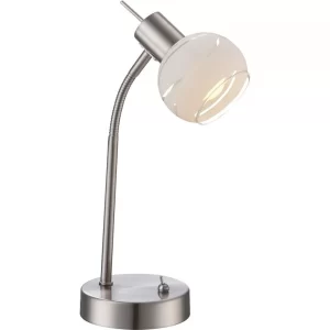 Globo Lighting GLOBO Stehlampe GUSTAV Nickel Grau 24687N 17