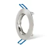 Braytron 6x Ultra Flach Einbaurahmen Rund Edelstahl Einbaustrahler Ø76mm Inkl. 6x 5W GU10 LED Kaltweiß 4