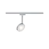 Paulmann URail LED Schienenspot Discus Einzelspot 430lm 5W 2700K Dimmbar 230V Chrom Matt#Chrom 96891 23