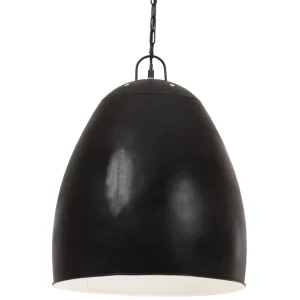 VidaXL Hängelampe 25 W Schwarz Rund 17 Cm E27 17
