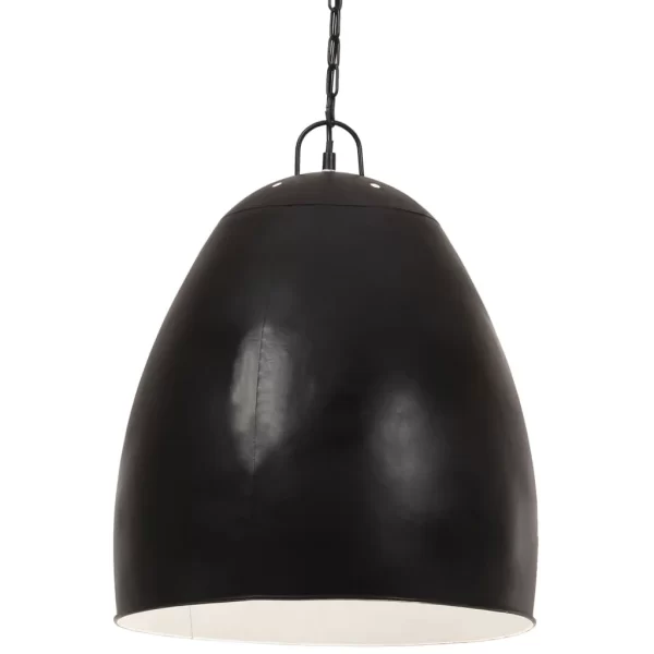 VidaXL Hängelampe 25 W Schwarz Rund 17 Cm E27 6