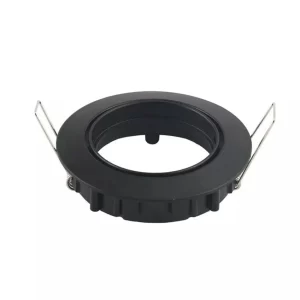 Null Einbaurahmen Antik (Bronze) Schwenkbar Rund, Flach, Aluminium, Metalclip Befestigung ( 242809 ) 13