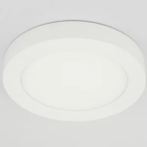 Globo Lighting Globo Deckenleuchte PAULA Kunststoff Weiß Opal, 1xLED 19