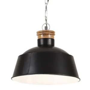 VidaXL Hängelampe Industriestil 32 Cm Weiß E27 13