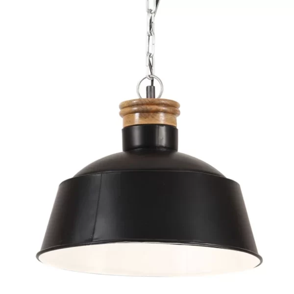 VidaXL Hängelampe Industriestil 32 Cm Weiß E27 4
