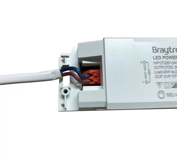 Braytron 1x LED Panel 40W 62x62cm Eckig Weiß Kaltweiß Deckenleuchte Einbaustrahler Deckenstrahler Inkl. Trafo 7