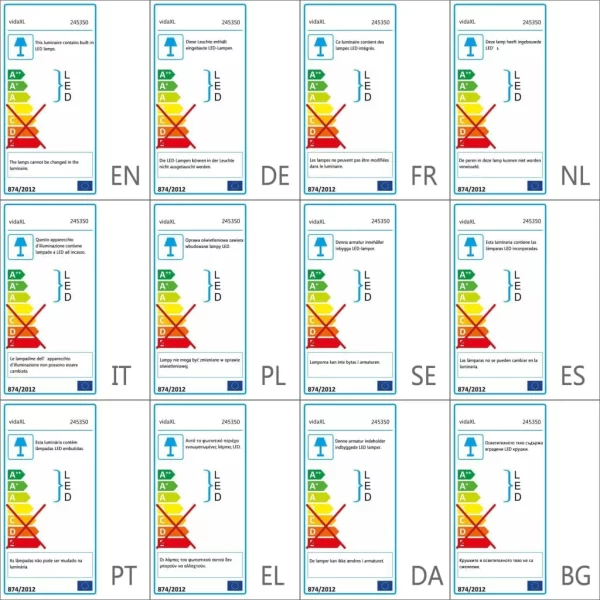 VidaXL Spiegelleuchte 8 W Kaltweiß 8