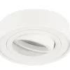 Led-line GU10 Deckenleuchte 5W LED Neutralweiß Aufbaustrahler Aufputz Schwenkbar 45° Rund Weiß 23