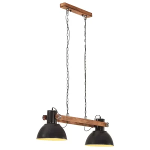 VidaXL Hängelampe 25 W Schwarz Rund 48 Cm E27 19