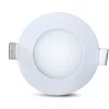 Braytron 10x 3W LED Panel Einbaustrahler Spot Einbauleuchte Kaltweiß 6500K 160 Lumen Deckenleuchte Rund 16