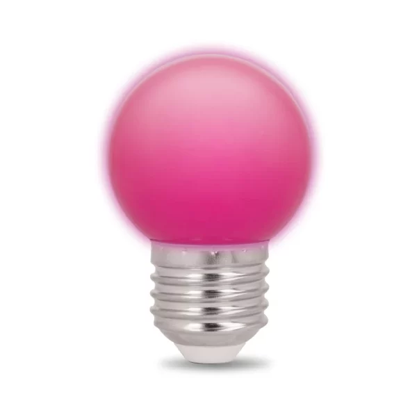 Null 15x 2W LED E27 G45 Glühbirnen LED Farbige Glühbirnen Lampe Für Haus Dekoration Rot 5