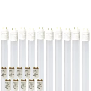 Null 25x T8 LED Glas Röhre Tube Leuchtstoffröhre Inkl. LED Starter 120cm Neutralweiß 17