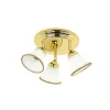 Null Jugendstil Deckenlampe In Gold Flur Bad 4