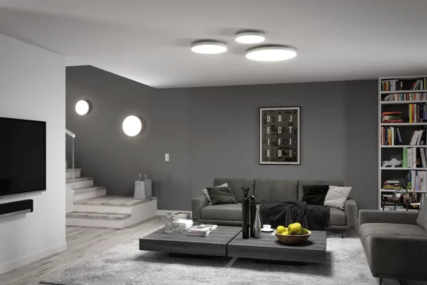 Paulmann LED Panel Velora Rund 600mm White Switch Weiß 79894 8