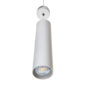 Braytron GU10 Hängeleuchte Zylinder Ø60mm X 250mm Deckenleuchte, Pendelleuchte 1-Flammig Weiss 11