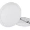Led-line 24W LED Panel Aufputz Einbaustrahler Spot Einbauleuchte Warmweiß 2200 Lumen Deckenleuchte Rund 25