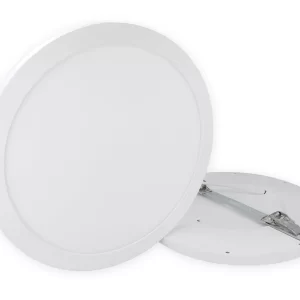 Led-line 24W LED Panel Aufputz Einbaustrahler Spot Einbauleuchte Neutralweiß 2200 Lumen Deckenleuchte Rund 11