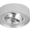 Led-line GU10 Deckenleuchte 5W LED Neutralweiß Aufbaustrahler Aufputz Schwenkbar 45° Rund Weiß 2