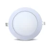 Braytron 5x 12W LED Panel Einbaustrahler Spot Einbauleuchte Kaltweiß 6500K 910 Lumen Deckenleuchte Rund 4