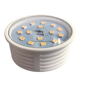 Led-line 5x 5W Slim LED Einbauleuchte Warmweiß 400lm 20mm Höhe 230V Ø50mm Einbaustrahler 17