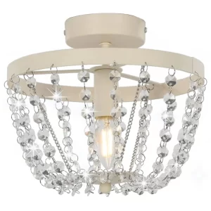 VidaXL Deckenleuchte Glas-Lampenschirme Für 3 E14 Glühlampen 19