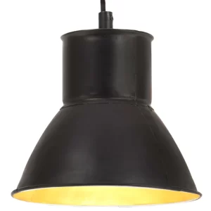 VidaXL Hängelampe 25 W Schwarz Rund 48 Cm E27 15