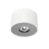 Null Weißer Deckenstrahler POINT Ø13cm H:9cm GU10 Modern 25