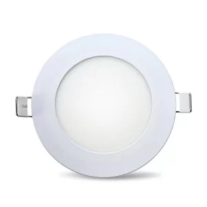 Braytron 5x 6W LED Panel Einbaustrahler Spot Einbauleuchte Neutralweiß 4200K 350 Lumen Deckenleuchte Rund 13
