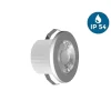 Null 3w Mini LED Einbauleuchte Einbaustrahler Einbauspot Spot Silber 240 Lumen Schutzart IP54 Neutralweiß 23