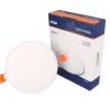 Led-line 1x Rahmenlos LED Einbauleuchte 18W 90mm Durchmesser 1800lm 4000K Neutralweiß Deckenleuchte Rund 2