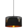 Globo Lighting Globo INGEBORG Hängeleuchte Metall Schwarz Matt, 1x E27 4