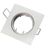 Led-line Einbaustrahler GU10 Ø75mm Bohrloch 84mm Alu GU5.3 Fassung Für LED 50mm LED G4 MR11 MR16 Weiß Eckig 23
