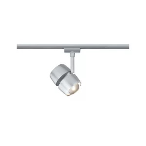 Paulmann URail LED Schienenspot Cube Einzelspot 520lm 8W 2700K Dimmbar 230V Schwarz Matt#Chrom 96923 17