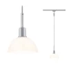 Paulmann URail Pendel Sarrasani E14 Max. 20W Dimmbar 230V Chrom Matt#Opal 96972 25