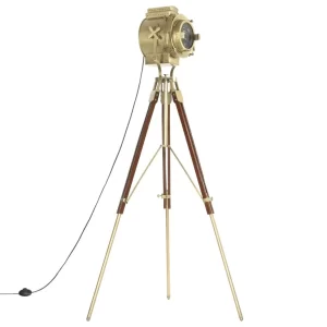 VidaXL Stativlampe Schwarz Mango Massivholz 97 Cm 17