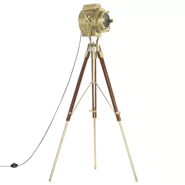 VidaXL Stativlampe Schwarz Mango Massivholz 97 Cm 6