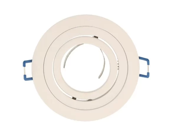 Led-line Einbaustrahler GU10 Ø85mm Bohrloch Schwenkbar 35° Eisen GU5.3 Fassung Für LED 50mm Rund 4