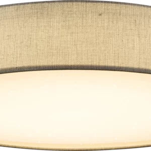 Globo Lighting GLOBO Stehlampe GUSTAV Nickel Grau 24687N 13