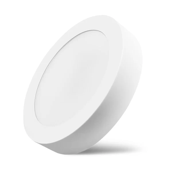 Braytron 12w LED Aufputz Deckenleuchte Deckenlampe Panel-Aufbau Rund Ø 180mm Neutralweiß 1