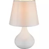 Globo Lighting GLOBO Tischleuchte FREEDOM Keramik Weiß 21650 2