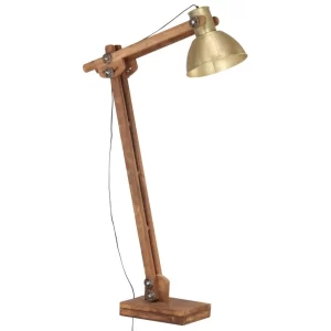 VidaXL Stehlampe Schwarz Mango Massivholz E27 13